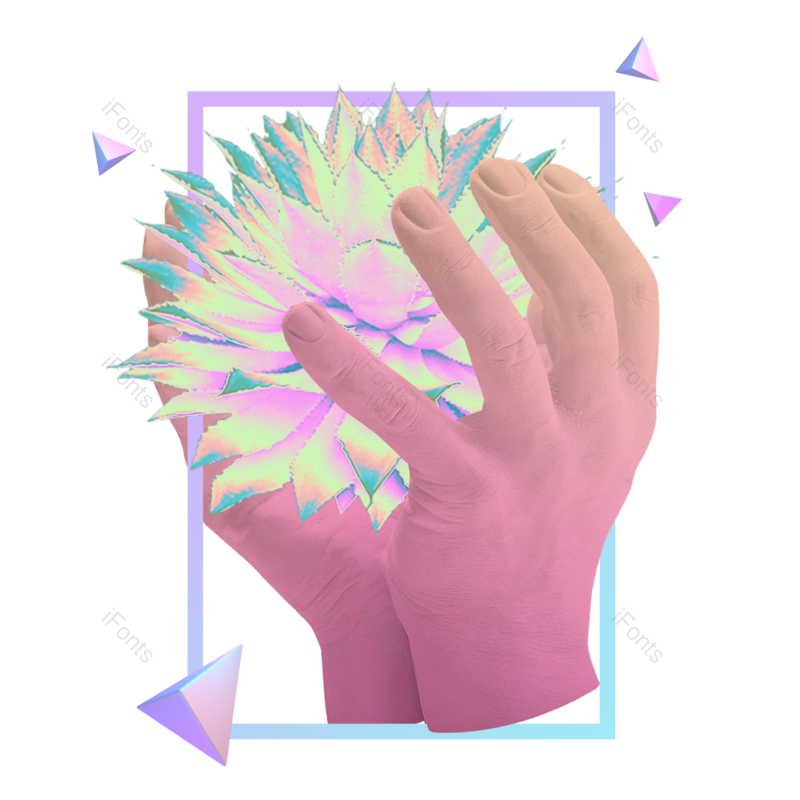 渐变图片,时尚元素,PNG,免抠素材